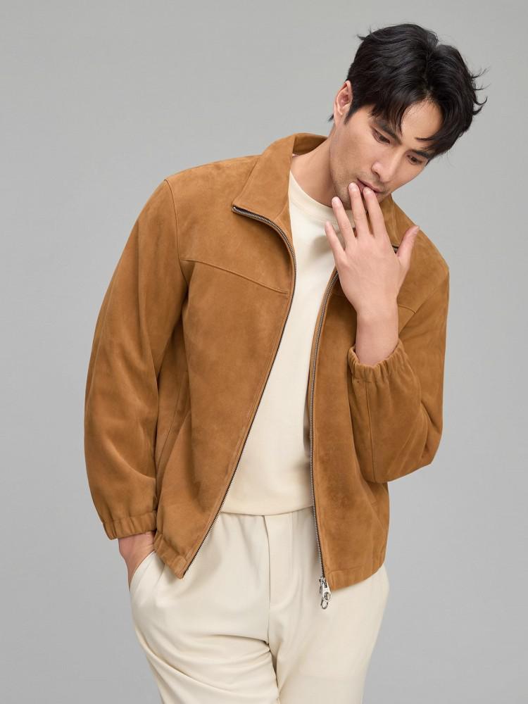 Luxury Mens Soft Natural Suede - Leather Work For Kids บทวิจารณ์และราคา