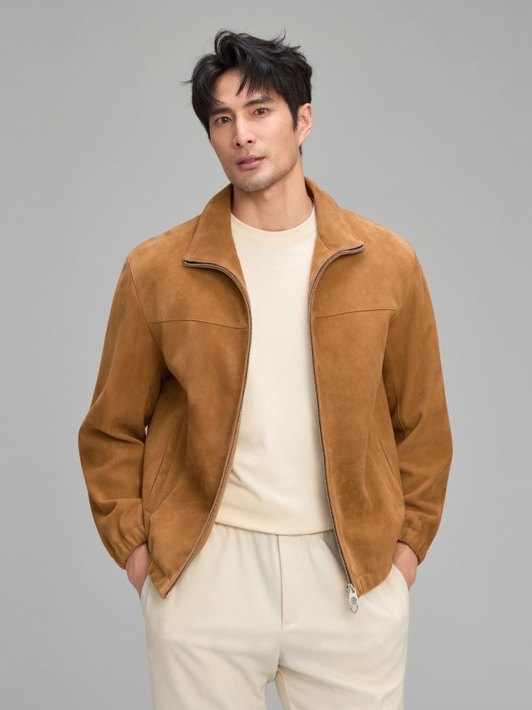 Luxury Mens Soft Natural Suede - Leather Work For Kids บทวิจารณ์และราคา