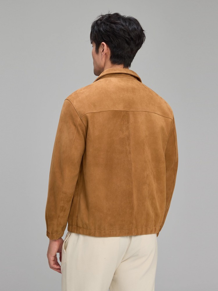 Luxury Mens Soft Natural Suede - Leather Work For Kids บทวิจารณ์และราคา