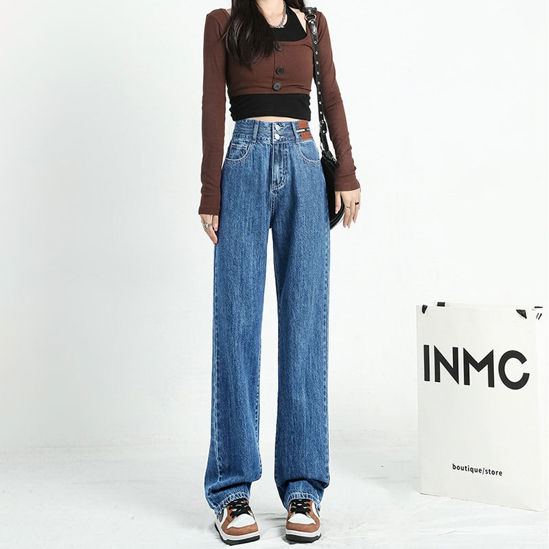 American-style waistband leath - Leather Work Jeans บทวิจารณ์และราคา