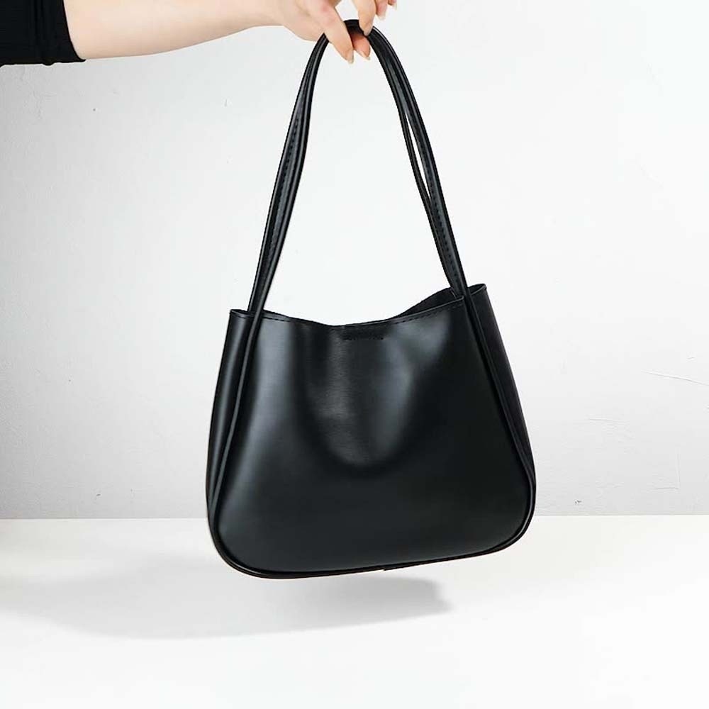 Elegant Soft PU Tote Bag Anti- - Leatherwork In French บทวิจารณ์และราคา