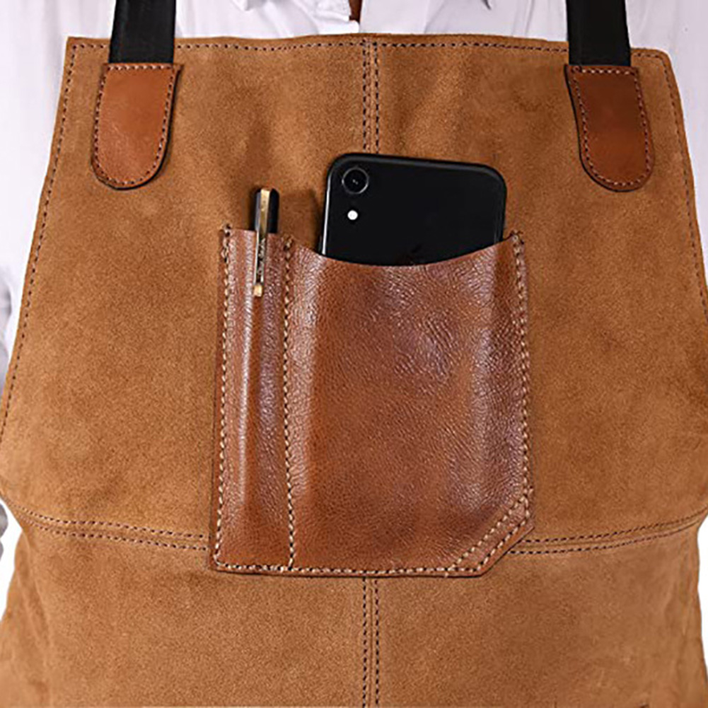 Comfortable doublesided velvet - Leatherwork Apron บทวิจารณ์และราคา