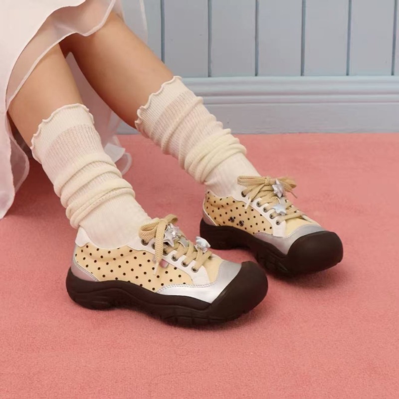 Women's Sneakers 2026 New Genu - Leather Work For Kids บทวิจารณ์และราคา