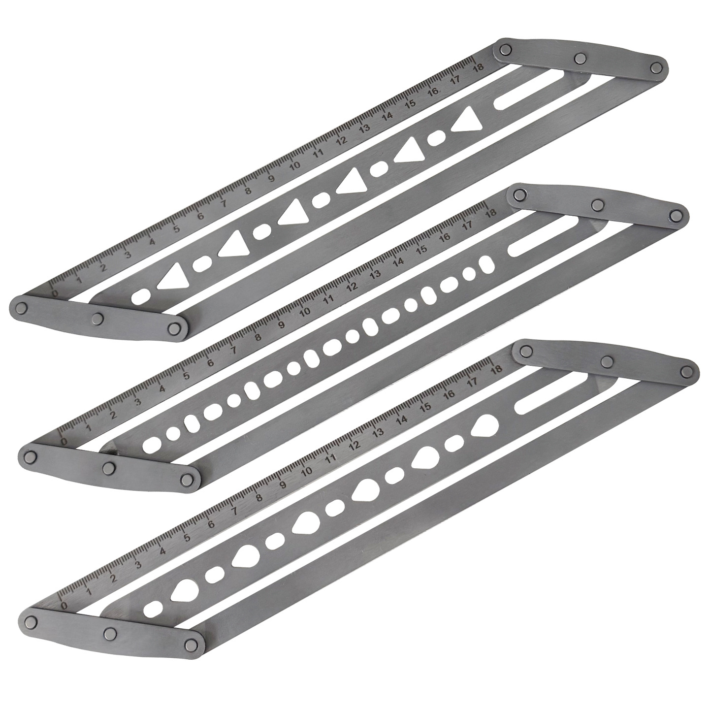 Steel Leather Belt Position Ru - Leatherwork Ruler บทวิจารณ์และราคา