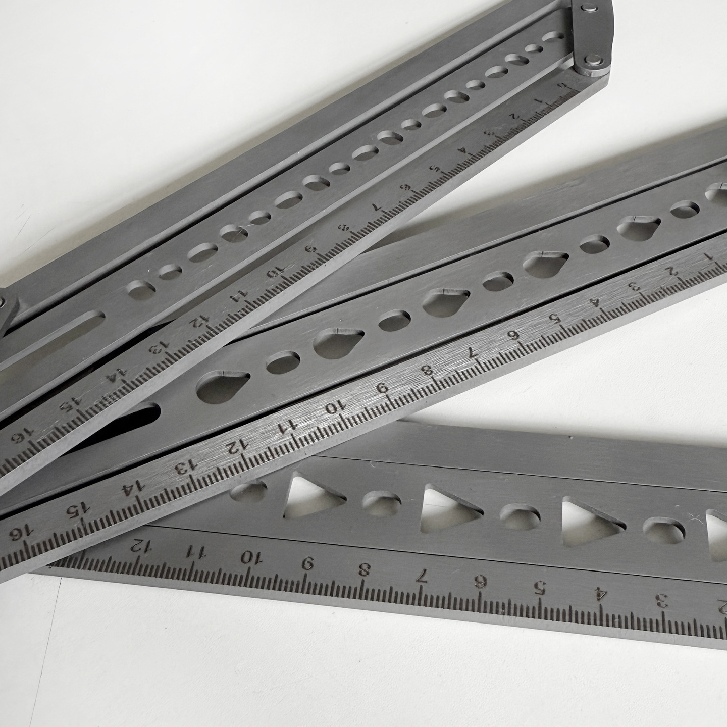 Steel Leather Belt Position Ru - Leatherwork Ruler บทวิจารณ์และราคา