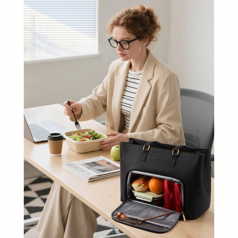 Women's Laptop Tote Bag – PU L - Leatherworking Classic บทวิจารณ์และราคา