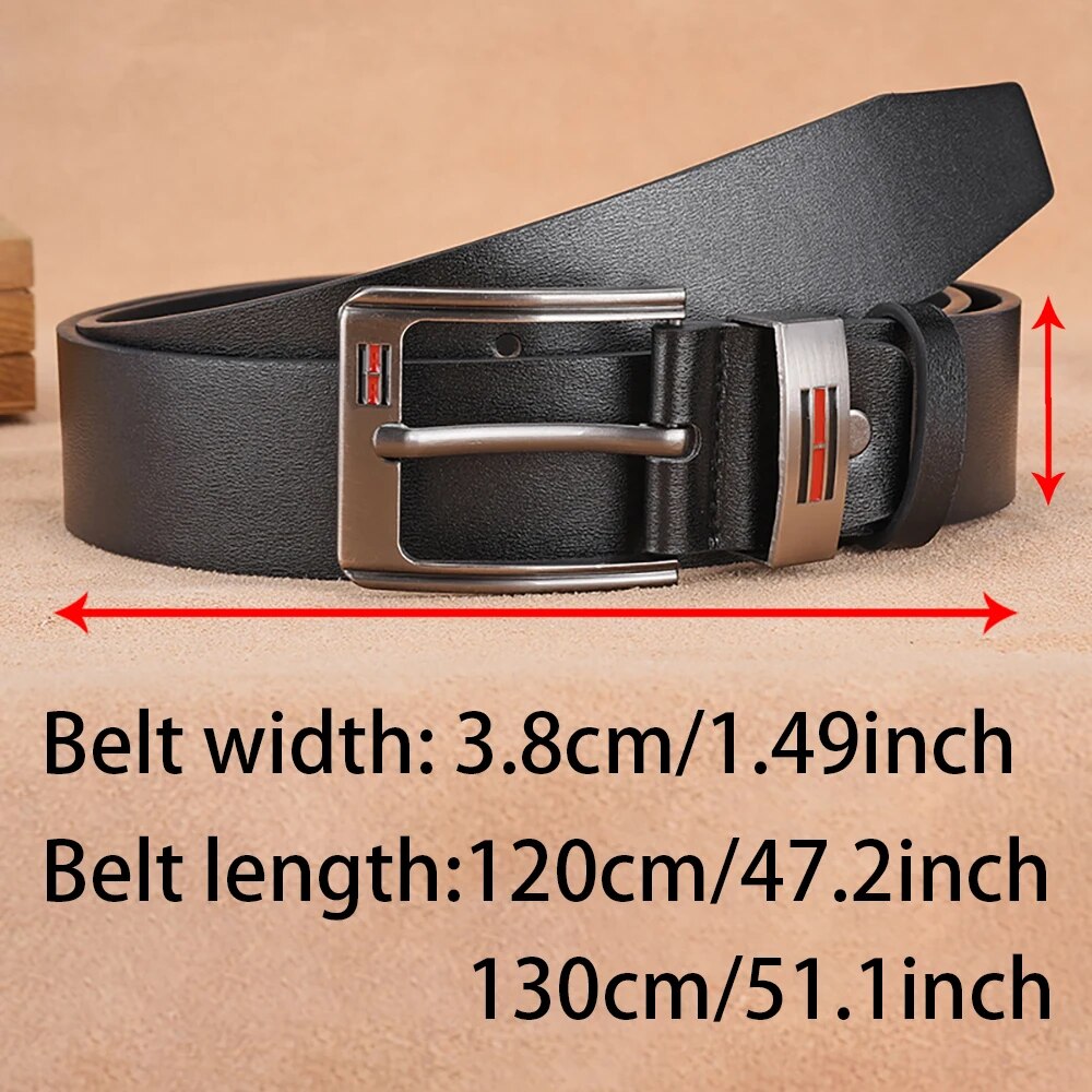 Fashion Casual Luxury Men's Me - Leather Work Jeans บทวิจารณ์และราคา