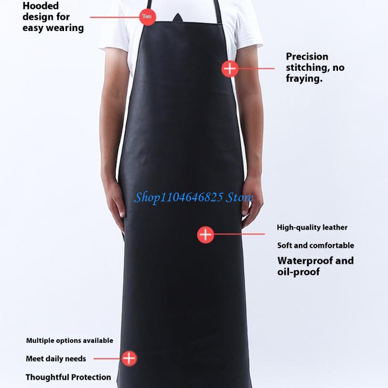 Reinforced PU Leather Work Apr - Leatherwork Apron บทวิจารณ์และราคา