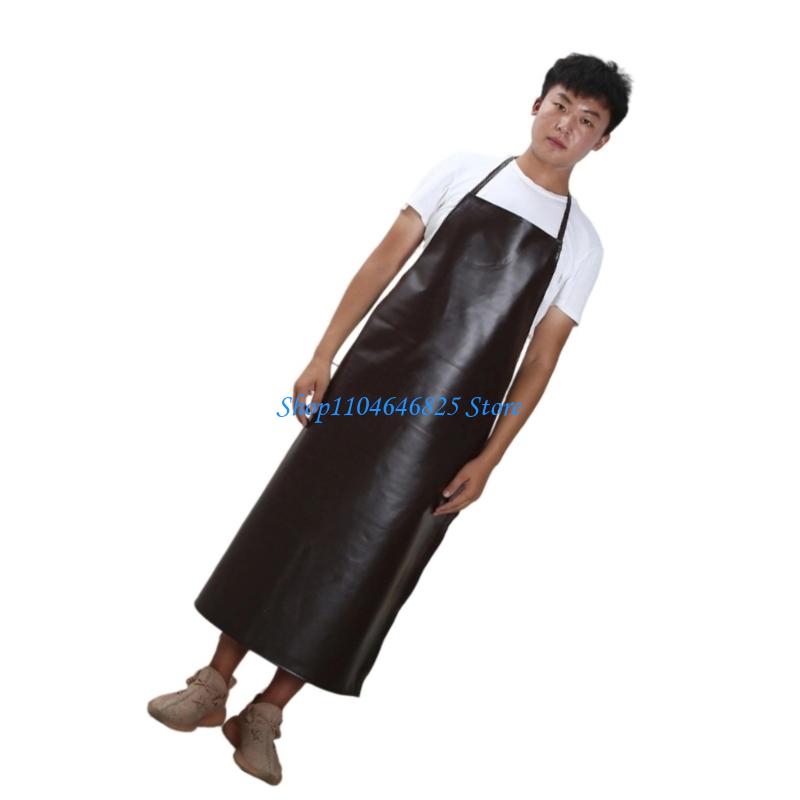 Reinforced PU Leather Work Apr - Leatherwork Apron บทวิจารณ์และราคา