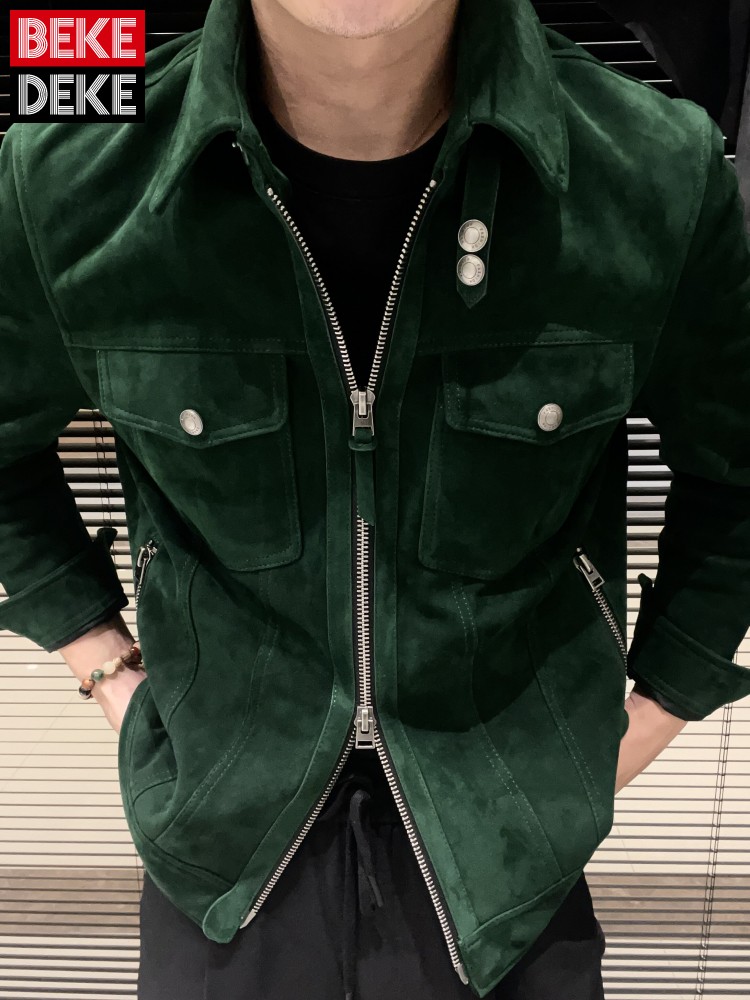 Top Quality Mens Real Suede Le - Leather Work For Kids บทวิจารณ์และราคา