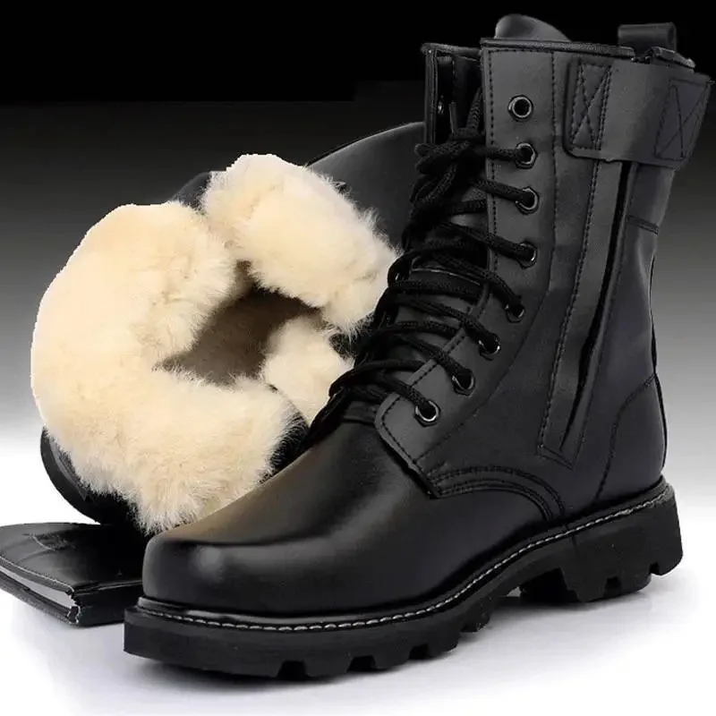 Men's Shoes Work Safety Shoes  - Leather Work Boots บทวิจารณ์และราคา