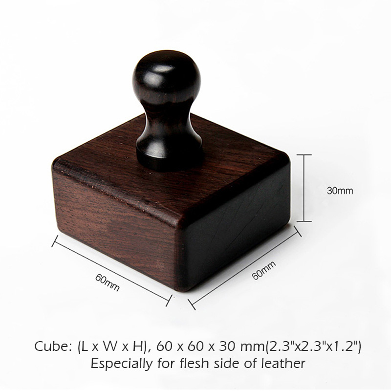 WUTA High Density Ebony Black  - Leatherwork Ruler บทวิจารณ์และราคา