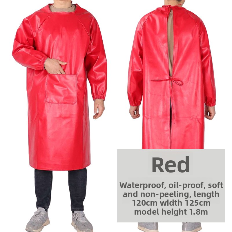 Thickened Wear-Resistant Leath - Leatherwork Apron บทวิจารณ์และราคา