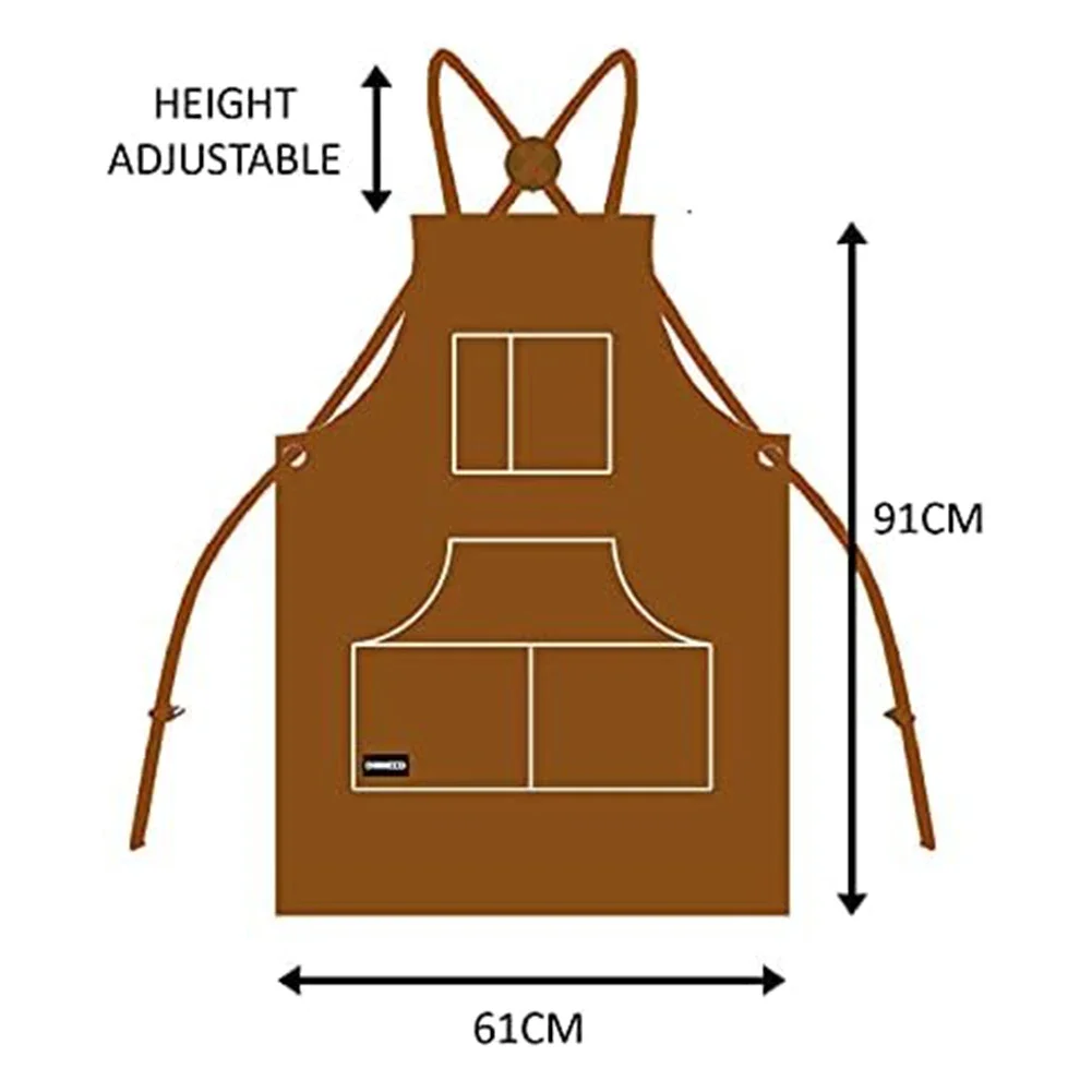 Cowhide Leather Industrial Use - Leatherwork Apron บทวิจารณ์และราคา