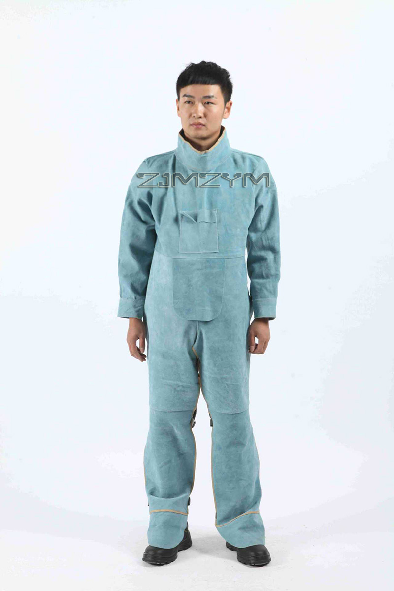 Cowhide Leather Welding Suit W - Leatherwork Apron บทวิจารณ์และราคา