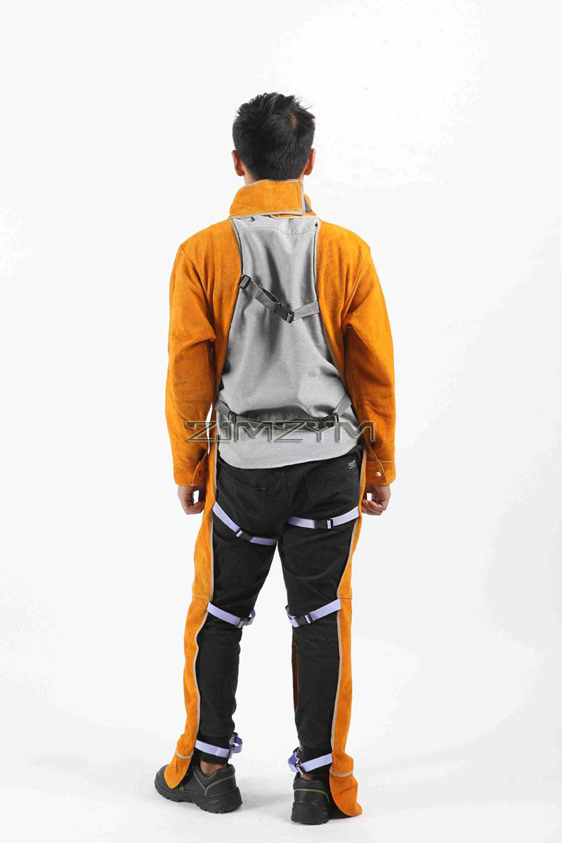 Cowhide Leather Welding Suit W - Leatherwork Apron บทวิจารณ์และราคา