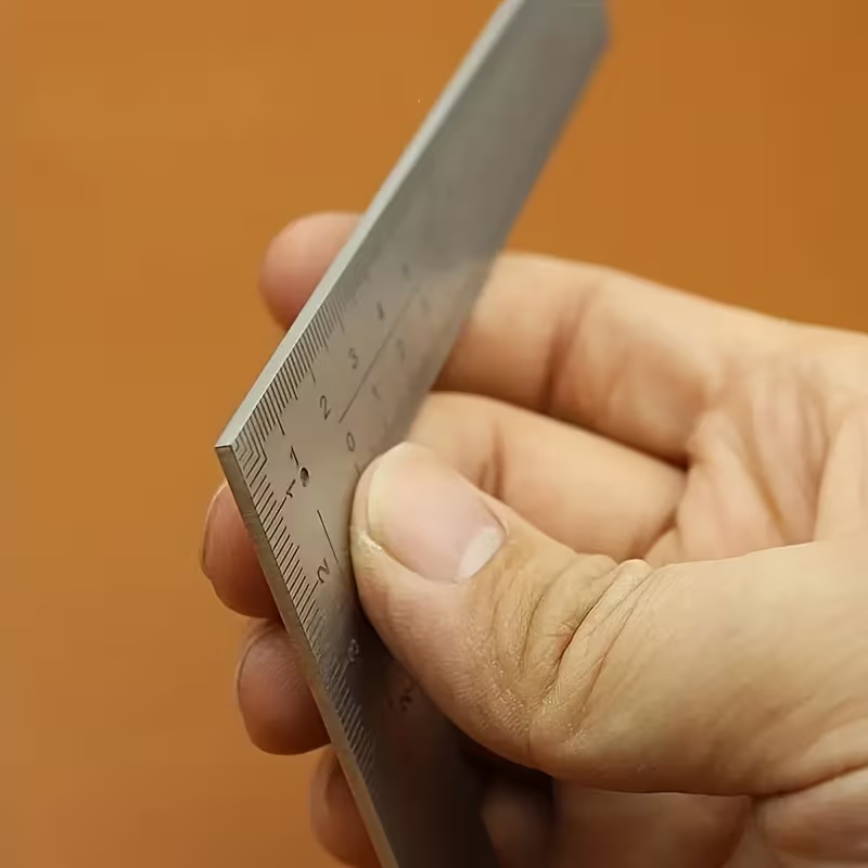 Mini L-Shaped Stainless Steel  - Leatherwork Ruler บทวิจารณ์และราคา