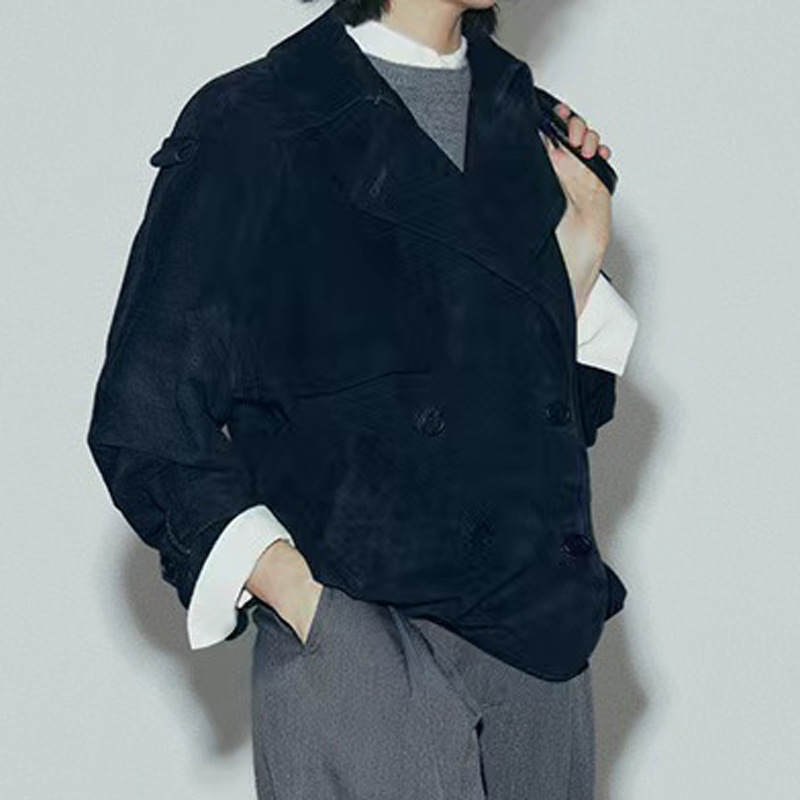 Real Suede Jacket Autumn Women - Leather Work For Kids บทวิจารณ์และราคา